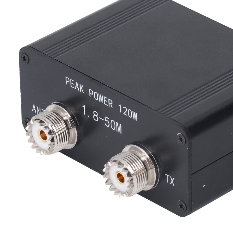 Shortwave Antenna Tuner 1.8MHz-50MHz SWR Power Wavelength Meter with Buzzer