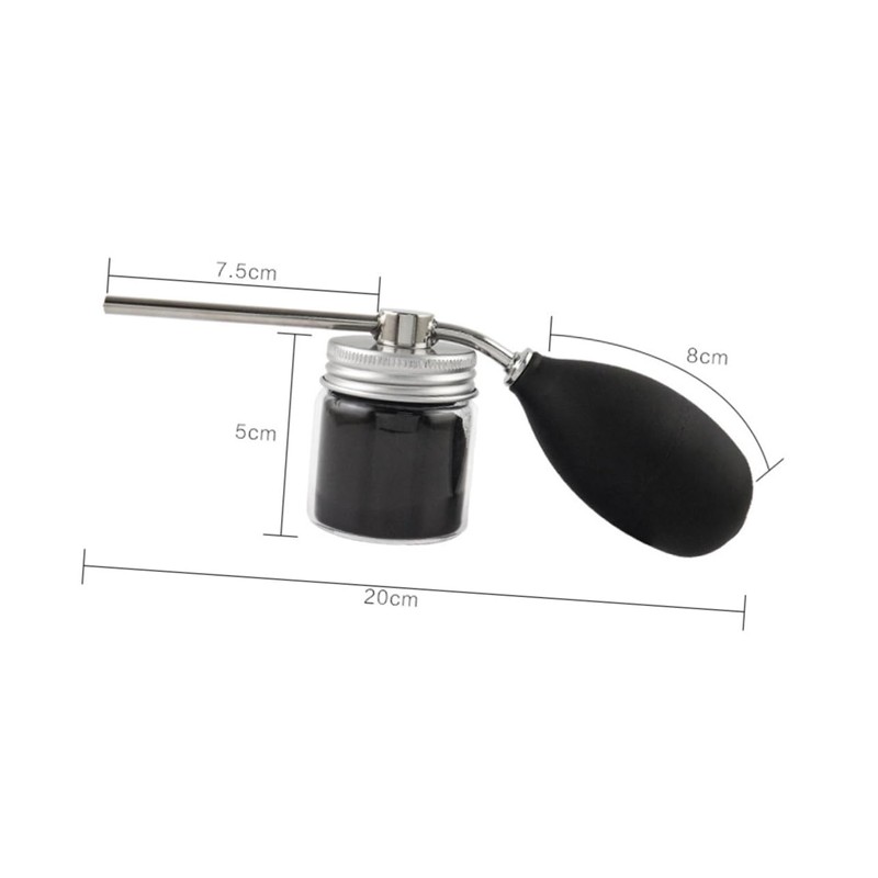 MERRYHAPY Fiber Powder Sprayer Easy Portable Powder Dispenser for Travel