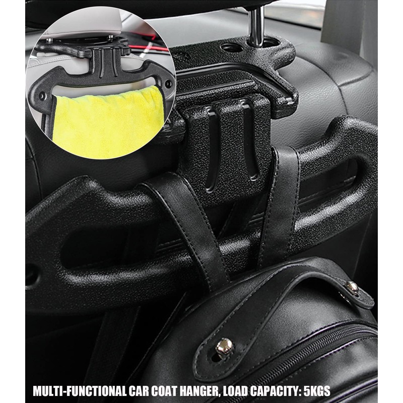 3 in 1 Car Coat Hanger Headrest Coat Hanger Coat