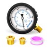MEANLIN MEASURE 0~100Psi Stainless Steel 1/4" NPT 2.5" FACE DIAL