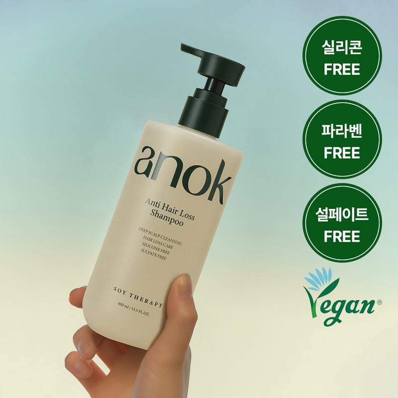 Anok [Hair Loss Functional/Exfoliation] Anok Anti Hair Loss Shampoo 400ml
