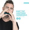 Easttop Advanced Diatonic Harmonica, Key of Eb, 10-Hole Blues Harp