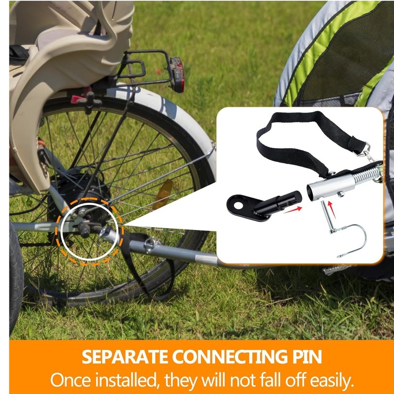 Tow Rope Bicycle Children, 2.5 m Parents Child Bicycle Tow