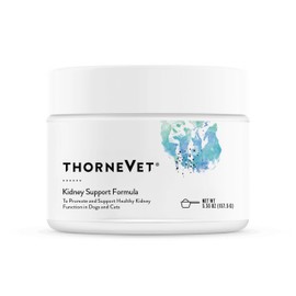 ThorneVet Kidney Support for Dogs & Cats – Powder Formula for Kidney Health – with Rehmannia, Astragalus, Mushrooms, and Chitosan – 90 Scoops