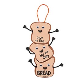 Fun Express Our Daily Bread Sign Craft Kit, Makes 12 - VBS Vacation Bible School Supplies/Decor