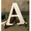5 Inch Wooden Letter Unfinished Classic Times, Alphabet O Choose