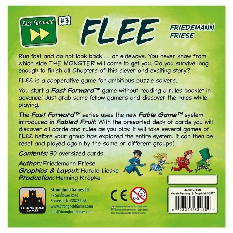 Stronghold Games Flee Board Games