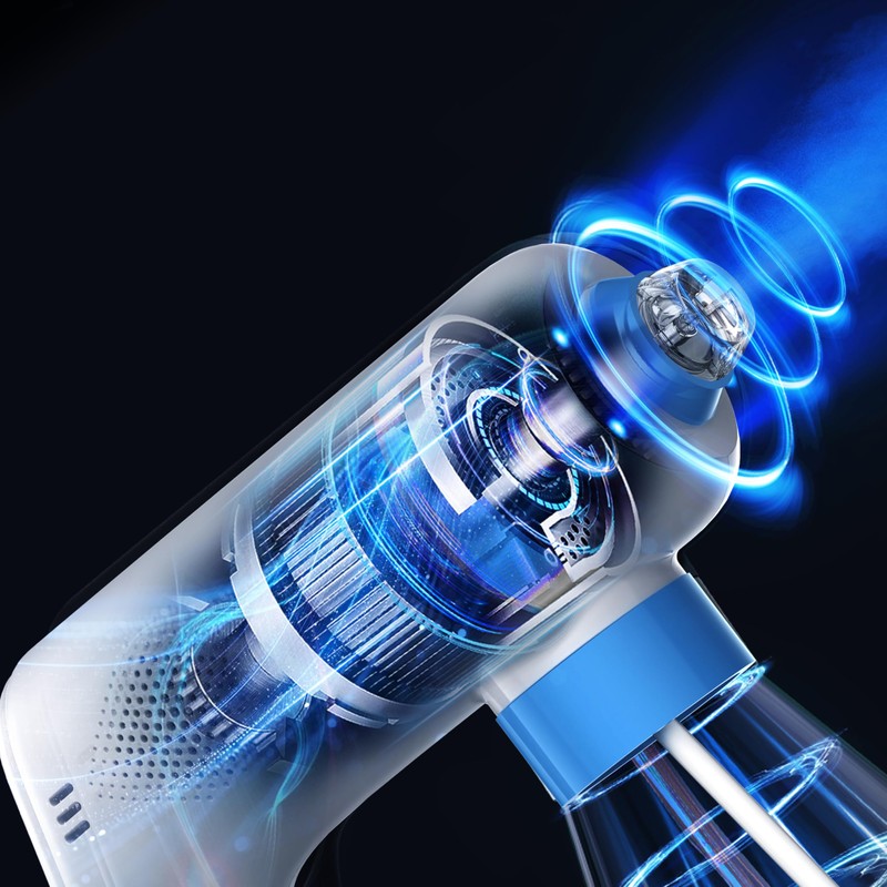 Mini Disinfection Fogger, Plastic Nozzle, Better Grip Comfort, 6.1oz Cordless