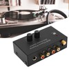 Phono Preamp RCA L R Input Output Level Turntable Volume