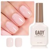 GAOY GAOY Sheer Light Pink Gel Nail Polish, 16ml Jelly