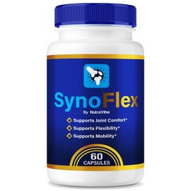 SynoFlex – Syno Flex Natural Joint Support for Comfort, Flexibility & Active Mobility | Daily Gentle Formula for Movement & Recovery | Easy-to-Take Everyday Pills (60 Capsules)