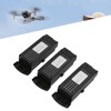3pcs 3.7V 1800mAh Remote Control UAV Lithium Battery High Capacity