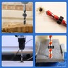 20 Pcs Drill Bit Depth Stop Collar Ring Positioner Locator