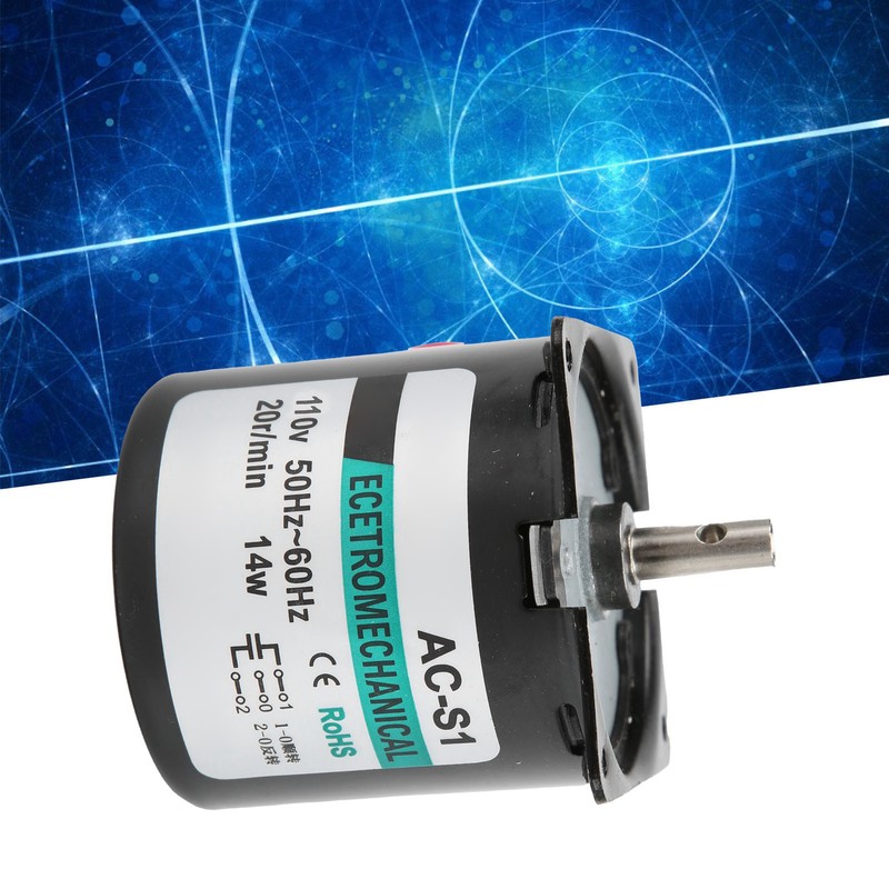 AC Synchronous Motor 14W Permanent Magnet 2Way High Torsion Central