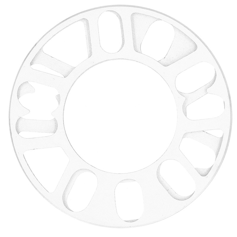 2PCS Wheel Spacer 3.1in ID 5.9in OD 0.2in Thickness Aluminium