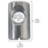 (12) Cross Dowels/Barrel Nuts - 1/4-20 16mm X 10mm Zinc-Plated