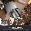 NICEDACK Bicycle Axle Adapter for 3/8 Inch x26 Full Axle,