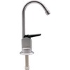 Westbrass D203-NL-20 6" Touch-Flo Style Pure Cold Water Dispenser Faucet,