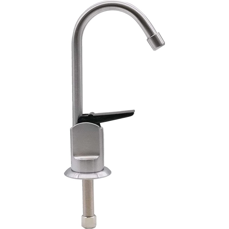 Westbrass D203-NL-20 6" Touch-Flo Style Pure Cold Water Dispenser Faucet,