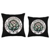 Crazy Artichoke Lady Artichoke vegan vegetarian artichoke Throw Pillow