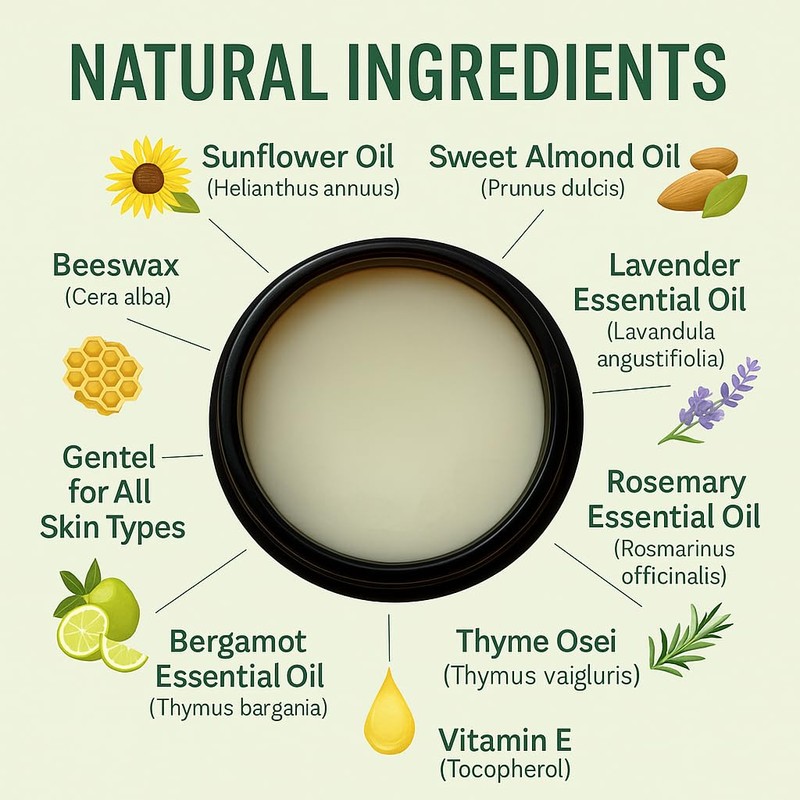 Body Cream for Itchy Skin – Natural Herbal Balm |