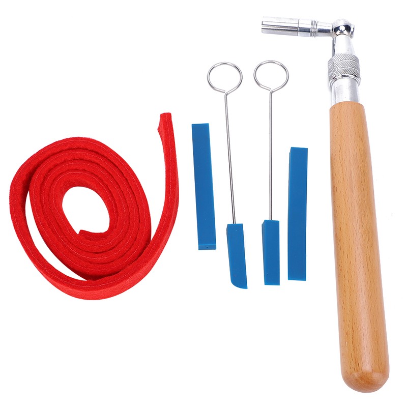 6Pcs Piano Tuner Kit Tuning Professional Musical Silent Hammer DIY