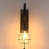 AnvFlik Retro Industrial Wall Sconce, 2Pack Antique Brass Vintage Plug