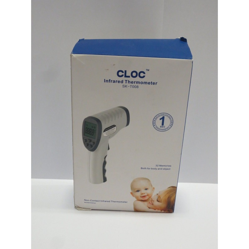 CLOC INFRARED THERMOMETER ADULTS/CHILDRE