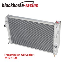 BLACKHORSE-RACING For 1993-02 Chevy Camaro Z28 SS Pontiac Firebird 5.7L V8 3 Row Aluminum Radiator