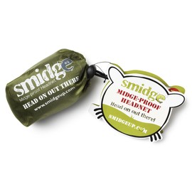 Smidge Midge and Mosquito-Proof Super Lightweight Head Net - Green, One Size