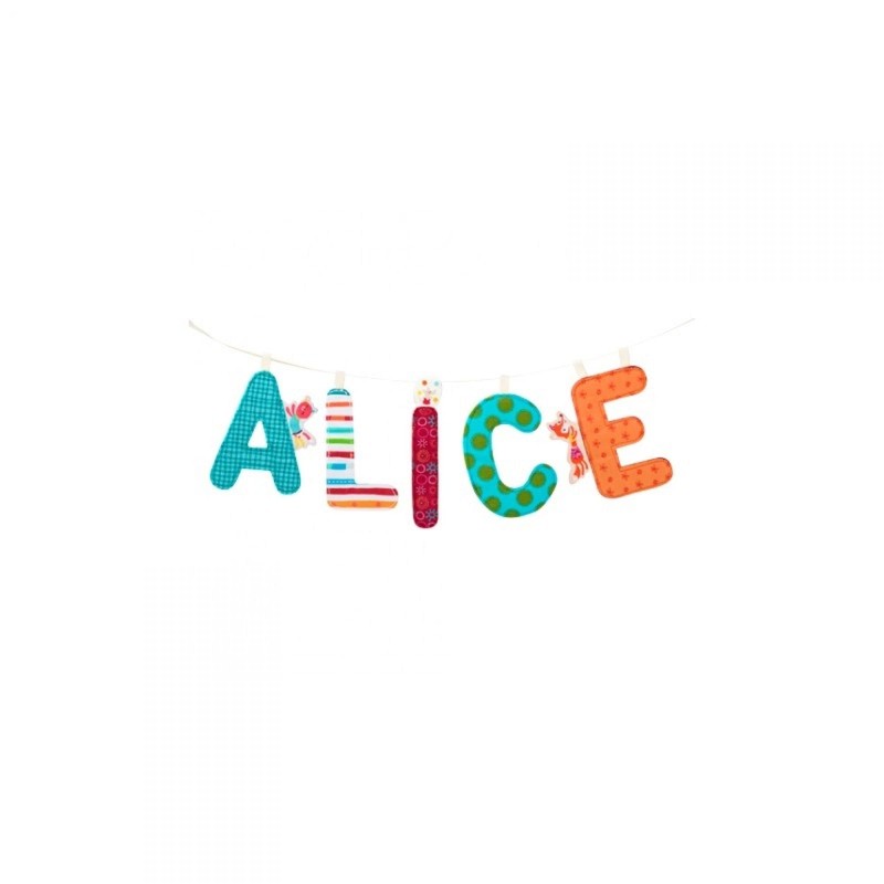 Lilliputiens 86715 Fabric Letters C