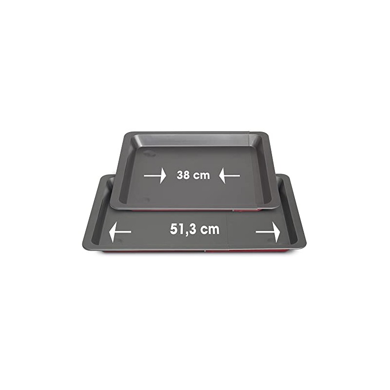 Guardini, Rossana 2.0 Extendable Rectangular Baking Tray 33 x 37/52