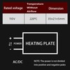 2PCS PTC Heating Element AC/DC 110V 220C Insulated Constant Temperature