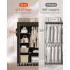 CASAMAYA Portable Closet, 48 Inch Large Capacity Wardrobe Closet, Clothes