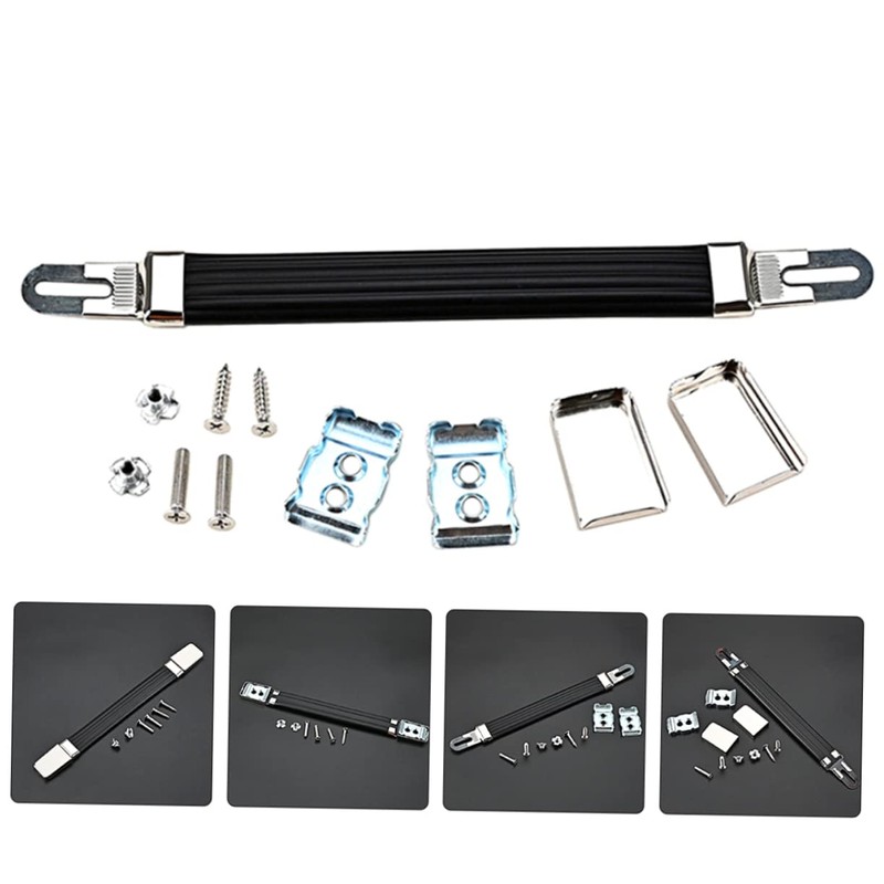 KONTONTY 1set Amplifier Handle Strap End Caps Sound Box Handles