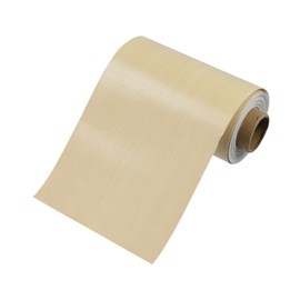 UTALIND 32.8 FT Yellow Wood Grain Contact Paper, PVC Wallpaper Mirror Trim Peel and Stick for Bathroom Kitchen (3.9" x 393.7"/10cm x 10m, Yellow Wood Texture)