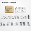 BONTEC Universal TV Mounting Hardware Kit Compatible with Most TVs