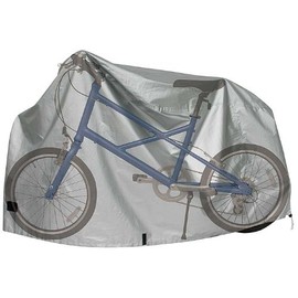 Maruto J1-PT Taffeta Bike Cover for Small Bikes, Includes Carrying Bag, Silver