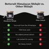 Pure BetterAlt Pure Himalayan Shilajit Resin High Potency Gold Grade