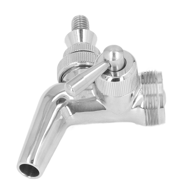Beer Flow Control Faucet Stainless Steel Beer Tap with Dust