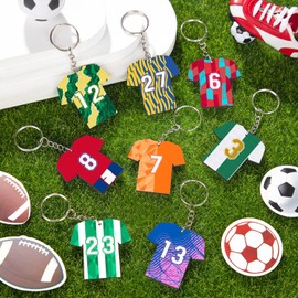 JMZYJZH 90 Pcs Sublimation Keychain Blanks, Acrylic Sublimation Key Chains Blank Bulk, Shirt Shape Sublimation Keychains for DIY Keychain Crafting