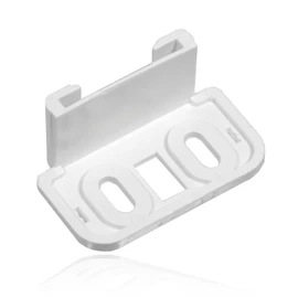 Spares2go Integrated Fridge Door Slide Mounting Universal Bracket Fixing Kit (pack of 4)