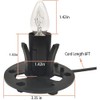 Jacqings Himalayan Salt Lamp Cord Replacement with Dimmer Switch, 5
