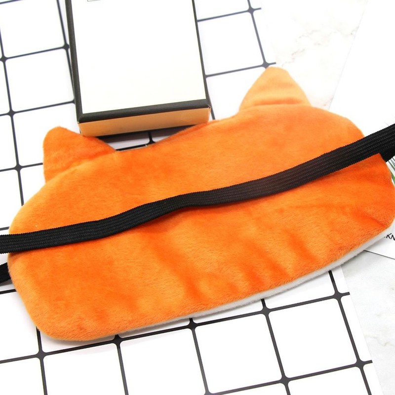 HXINFU Lovely Rabbit Eye Mask For Sleeping Women Travel Eye