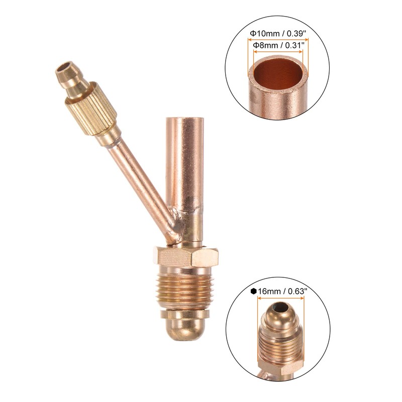 HARFINGTON TIG Welding Torch Separate Fitting Connector Adapter Fitting for