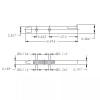 VISION INDUSTRIES Set of 2 PCS WINDOW SASH BALANCE PIVOT