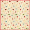Hamamonyo Kofu (Furoshiki, 19.7 inches (50 cm), Four Seasons Flower