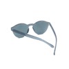 Henghao HS6008 Cat's Eye Sunglasses, UV Protection, Rimless, Women’s Glasses,