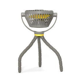 Veer Flex Fan - Portable Baby Stroller Fan - Lightweight and Quiet 4 Speed Motor Provides Maximum Cooling and Extra Long Battery Life - 360 Degree Rotation - Baby Finger Safe