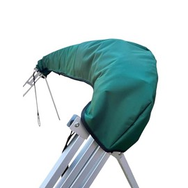 Oversize Replacement Bimini Top Canvas Storage Boot, Fits up to 103" / 8.5' Wide, Fits Very Large Tubing and Robust Bulky Biminis (Forest Green)